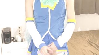 Japanese Costume play Femboy jacks【Aqua】【Konosuba】