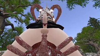 Hermaphroditism In A Shibari Sesh, Numerous Ejaculations