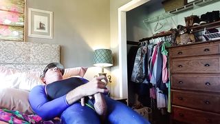 5 of My Most Super-naughty, Bad, Girly TOMBOY Nymph with a Pipe MEATY Cum-shots in Latex NYLON