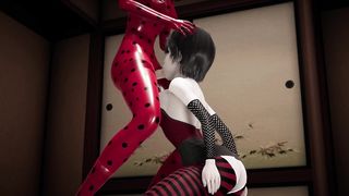 Ladybug hermaphroditism with Mavis Dracula