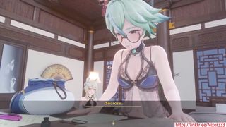 Genshin Futa Anime porn Story Torrid Mondstadt Night