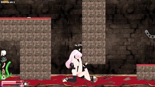 Transgender Angel Marielle Pornography Game Have fun [Part 01] + Download Sider Scroller Intercourse Game Have fun