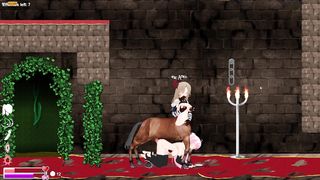 Transgender Angel Marielle Pornography Game Have fun [Part 01] + Download Sider Scroller Intercourse Game Have fun