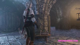 Ciri entices by a succubus - A witcher's tale - PARODY