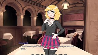 My Nice Femboy Bf Fellates Me Off Under the Table at a Cafe - Hazelnut Latte pt. four