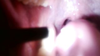 I Gulps a puny ball, a damsels forearm and a fake penis