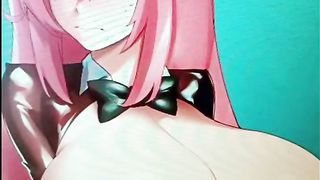 tribute getting off, anime porn with surprise, huge and venomous chisels, close-up