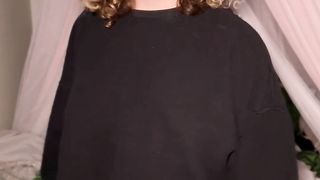 Adorable Trans Doll Drains Off and Finishes off