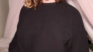 Adorable Trans Doll Drains Off and Finishes off