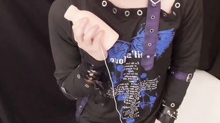 男娘鹿岛影棚偶遇飞机杯，拼劲全力也无法战胜