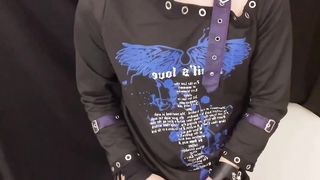 男娘鹿岛影棚偶遇飞机杯，拼劲全力也无法战胜