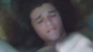 Ultra-cute Femme Self Facial cumshot (snap)