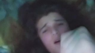 Ultra-cute Femme Self Facial cumshot (snap)