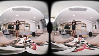 VRB Trans: Giant Bootie Latina Transgender princess India Taina Pokes You and Jizzes - VR Porno