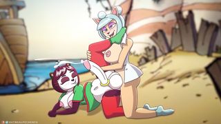 Futa "Nymphs with jizz-shotguns" compilation