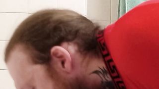 TRANSSEXUAL insane mega-bitch fights with BIG BLACK COCK