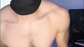 hooded gamer ladyboy rails her fake penis