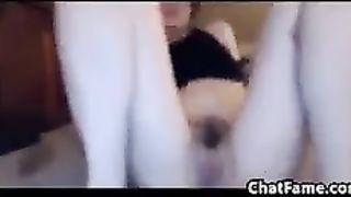 Teenie Dweeb Taunts Her Taut Fur covered Vulva (XXL Taunt)