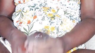 Super-cute Ebony Tgirl And The PornHub Stealth Stroker!