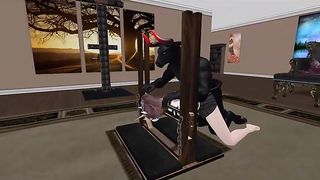 She Asks To Be Instructed How To Do Shibari And A Massive Shaft Nails Her In A DOMINATION & SUBMISSION Guest room