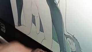 LE CHUPO EL BUTT A DOS COLEGIALAS SUMISAS TRANS ANIME PORN, MASTURBACION, PRIMER PLANO