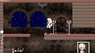 Angel Marielle Side Scroller Transgender Porno game Have fun [Part 04] + Download