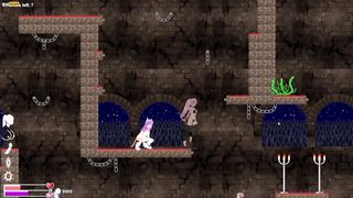 Angel Marielle Side Scroller Transgender Porno game Have fun [Part 04] + Download