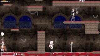 Angel Marielle Side Scroller Transgender Porno game Have fun [Part 04] + Download