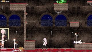 Angel Marielle Side Scroller Transgender Porno game Have fun [Part 04] + Download