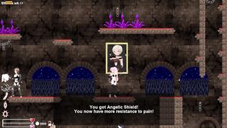 Angel Marielle Side Scroller Transgender Porno game Have fun [Part 04] + Download