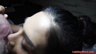 She-male Nonny Gives Oral pleasure During Taking Elastic Bathtub