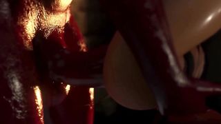 XXL Man-meat Ladyboy Pummels Nerdy Woman Fresh 3 DIMENSIONAL Gameplay