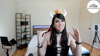 Magnificent Trans Asian Bowsette E-Dame Daniella Tea Gets Plunged