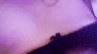 Trans Safada Packing Her Gullet With Milk and Taking It All