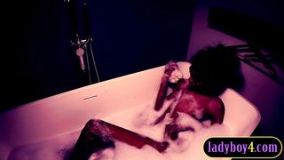 Lil' Asian t-girl nubile is a highly superb knob cocksucker