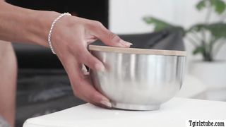 Lucky client gets nuru massage and free anal sex