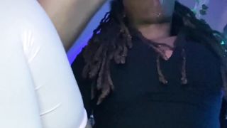 Step Sister Gargles a Phat Woman Dick