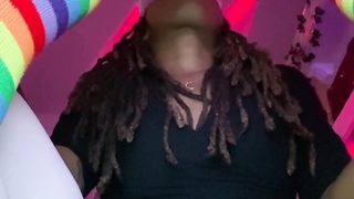 Step Sister Gargles a Phat Woman Dick