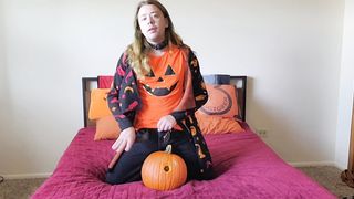The Greatest Halloween Off the hook Ever, Femboy Plumbs Pumpkin
