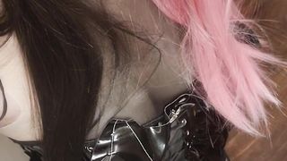 Sissy Succubus Empties Her Cock-squeezing Pouch