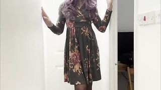 Hefty Explosive Cum shot from Tall Brit First-timer Trans Lady Tiffany