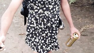 linda trans con sandalias nuevas muy caliente sale a caminar busca un pene grande y grueso