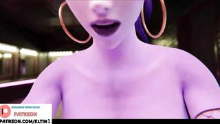 Hermaphroditism Widowmaker Rock-hard Shag Black Widow And Internal cumshot Uncensored \ Futa Manga porn Cartoon 4k 60fps