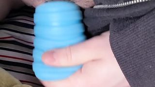 Lush FTM's Firm Joy button Plunges Out While Tugging