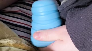 Lush FTM's Firm Joy button Plunges Out While Tugging