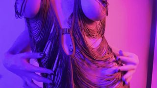 Chanel Noir Lubes Up Baps and Man-meat Before Nutting