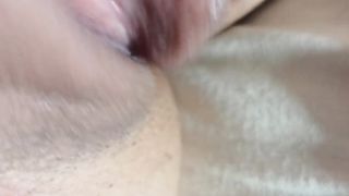 Bizarre big clittie FTM transgender getting off