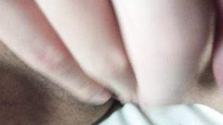 Fat jewel fur covered labia onanism FTM