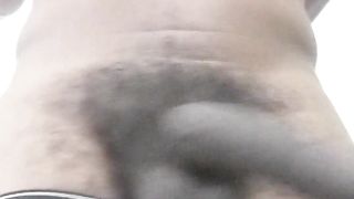 AMPLE DONK TRANSGIRL WITH MONSTROUS BLACK FUCKPOLE WAGGING