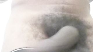 AMPLE DONK TRANSGIRL WITH MONSTROUS BLACK FUCKPOLE WAGGING